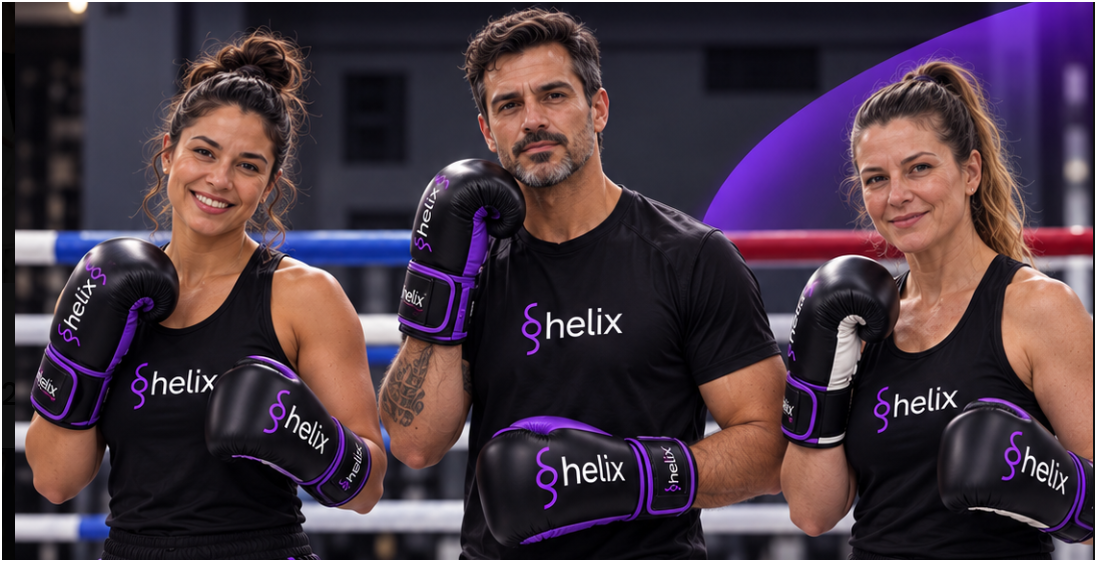 Boxe na Helix Gym