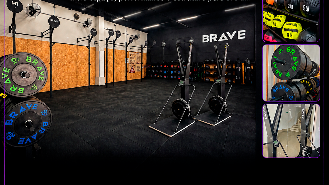 Equipamentos de Cross Training na Helix Gym